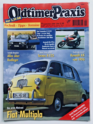 Oldtimer praxis zeitschrift - oldtimer,