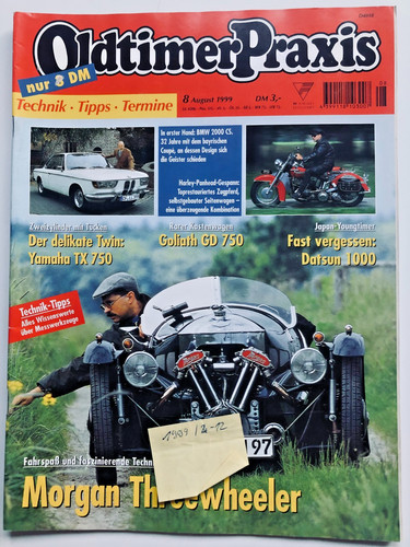 Oldtimer praxis zeitschrift - oldtimer,