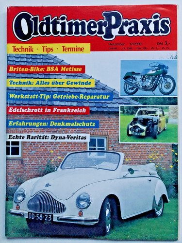 Oldtimer praxis zeitschrift - oldtimer,