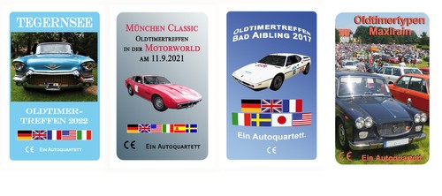 Quartett auto spiele - quartett, 4
