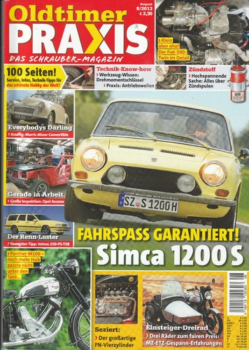 Oldtimer praxis 2013 - praxis,