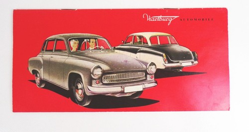 Wartburg automobile 1950 - 1950, ddr