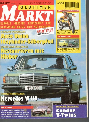 Oldtimer markt heft 1997 - oldtimer-,