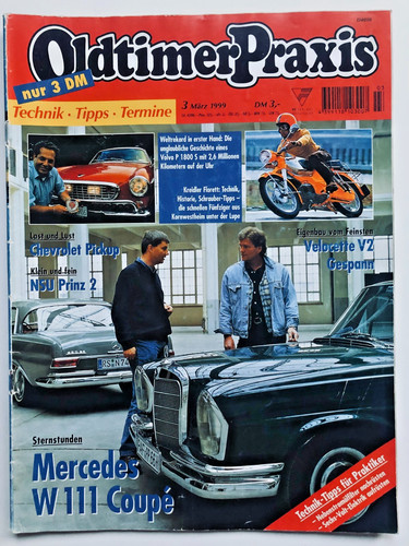 Oldtimer praxis zeitschrift - oldtimer,