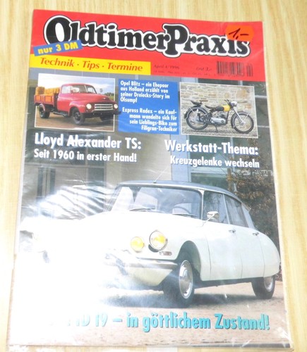 Oldtimer praxis auto - praxis,,