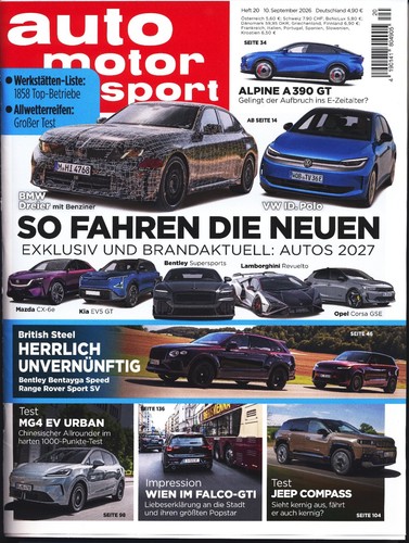 Auto motor und sport - motor, ams